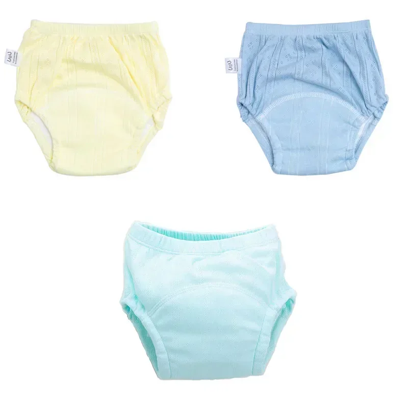 3PCS/LOT Candy Colors Newborn Training Pants Summer Baby Shorts Washable Boy Girls Cloth Diapers Reusable Nappies Infant Panties baby training pants,cloth diapers
