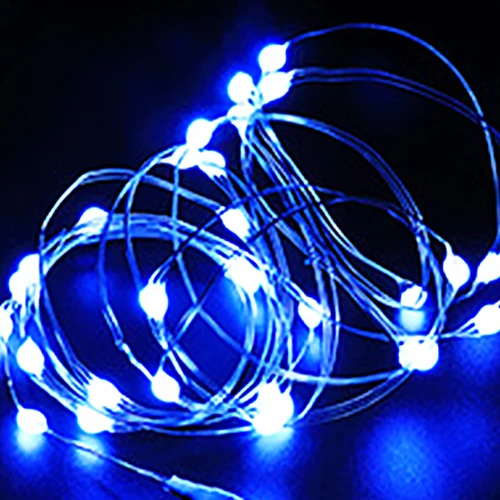 thumbnail image 1 of 10pcs 6pcs Copper Wire LED String Lights Holiday Fairy Lights Garland Christmas Tree Decor Wedding Party DIY Natal Navidad 2023, 1 of 5