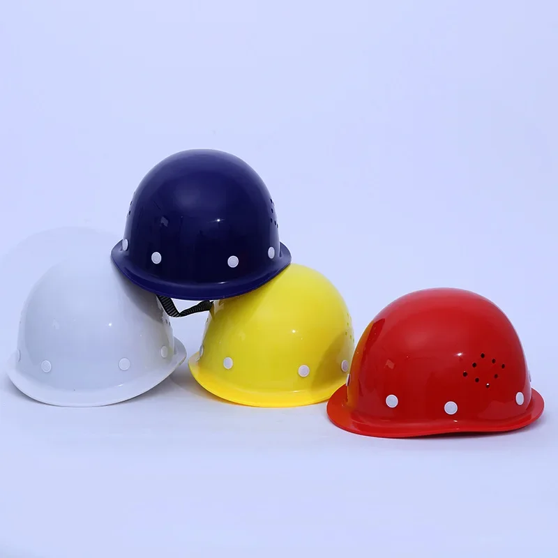 Full Brim Hard Hat Summer Sunshade Breathable Safety Helmet Lightweight High Strength Work Cap Construction Railway Metallurgy