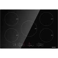 30 Inch Induction Cooktop, 9000W Built in Induction Stove Top, Electric Cooktop with 5 Boost Burner, 9 Heating Level, Timer 1