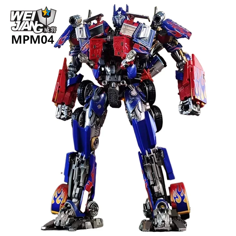 

WEIJIANG Black Apple MPM04 Optimu Primal Prime Transformation Masterpiece Action Figure Toy Movie Model KO Deformation Car Robot