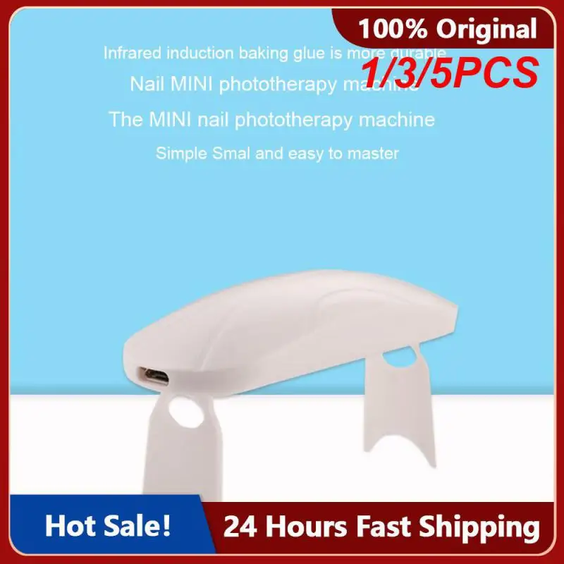 

1/3/5PCS Mini Nail Dryer Machine Micro UV LED Lamp Portable USB Nail Gel Curing Machine Foldable Nail Polish Fast Lighting 2