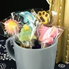 TETP 100Pcs Clear Top Open Bag Thicken Cellophane Handmade Cookies Candy Lollipop Packaging Favors Gift Decoration OPP Plastic 5
