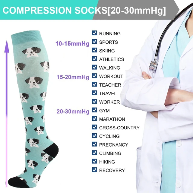 Double Compression Socks - 3/5/6 packs