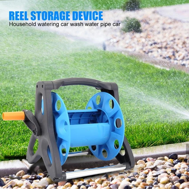 Water Hose Reel Floor Standing Water Pipe Roll Pipe Storage Rack Winding  Tool for Outdoor Garden Car Wash Irrigation System - AliExpress