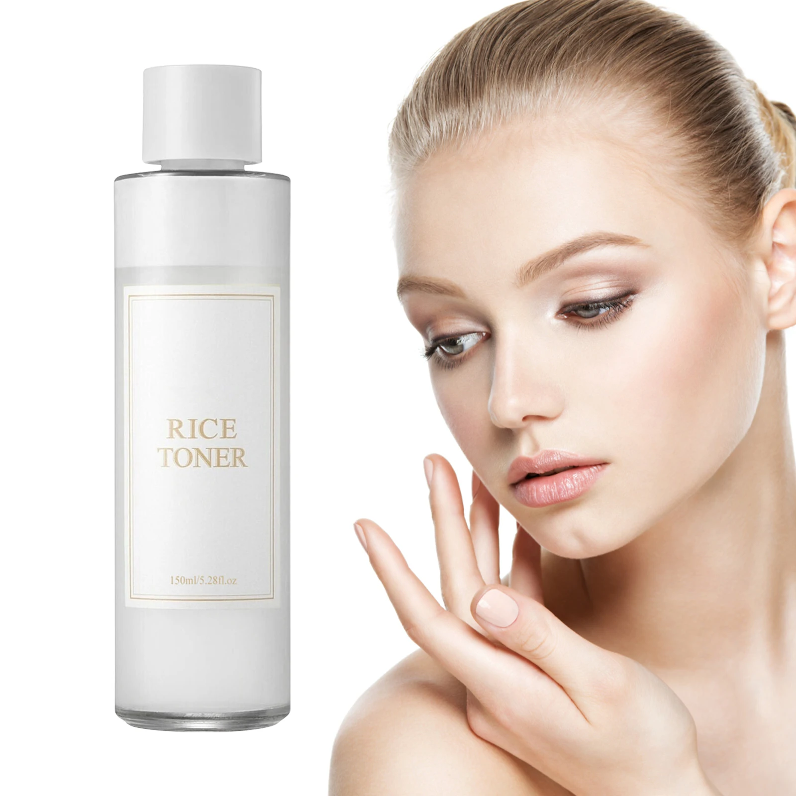 Rice Serum Rice Essence Hyaluronic Acid Face Essence Nourishing Moisturizing Whitening Anti-Wrinkle Serum Facial Skin Care