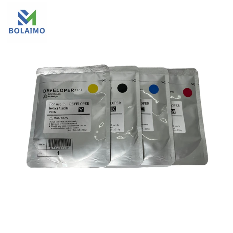 1PCS DV512 C224 C284 Developer Powder developer unit for Konica Minolta C224 284 364 454 554 C284 C364 C454 C554 C554e High Quality Import