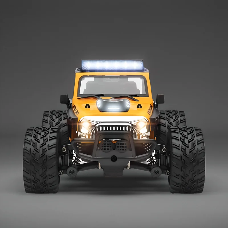 WL 22201 Miniature Remote Control Car with Lights Simulation Climbing Car 2WD Remote Control Off-road Car 3