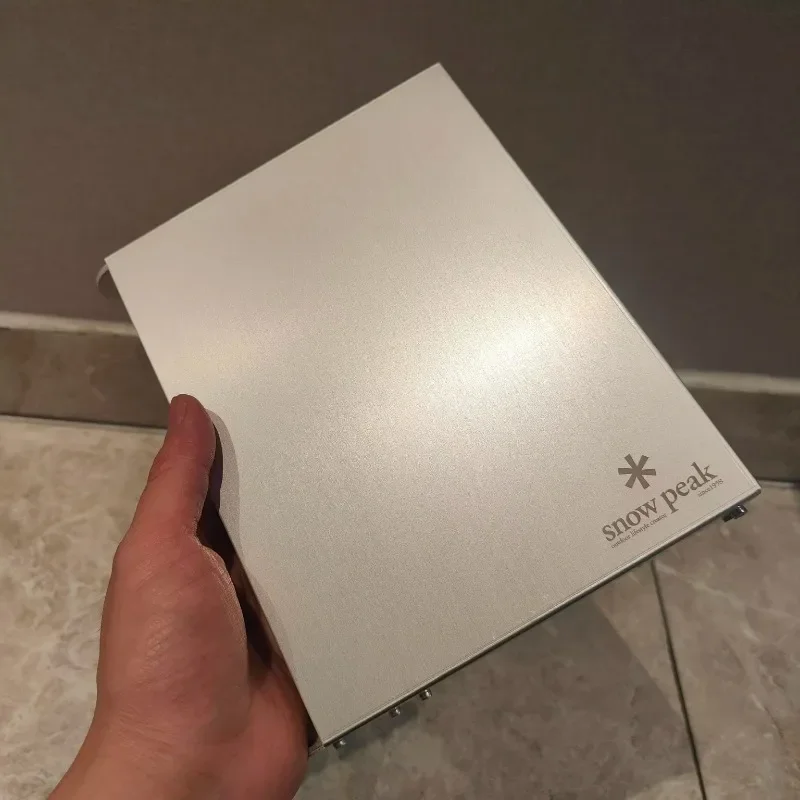 스노우 피크 야외 테이블, 경량 알루미늄 합금 접이식 테이블, 초경량 캠핑 테이블, 하이킹 