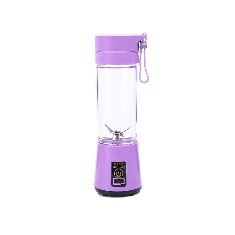 

Electric Juicer 400ML Household Small 6 Leaf Blade Juicer Cup Portable Multifunctional 180w Juicer Charging Juice Cup ZG