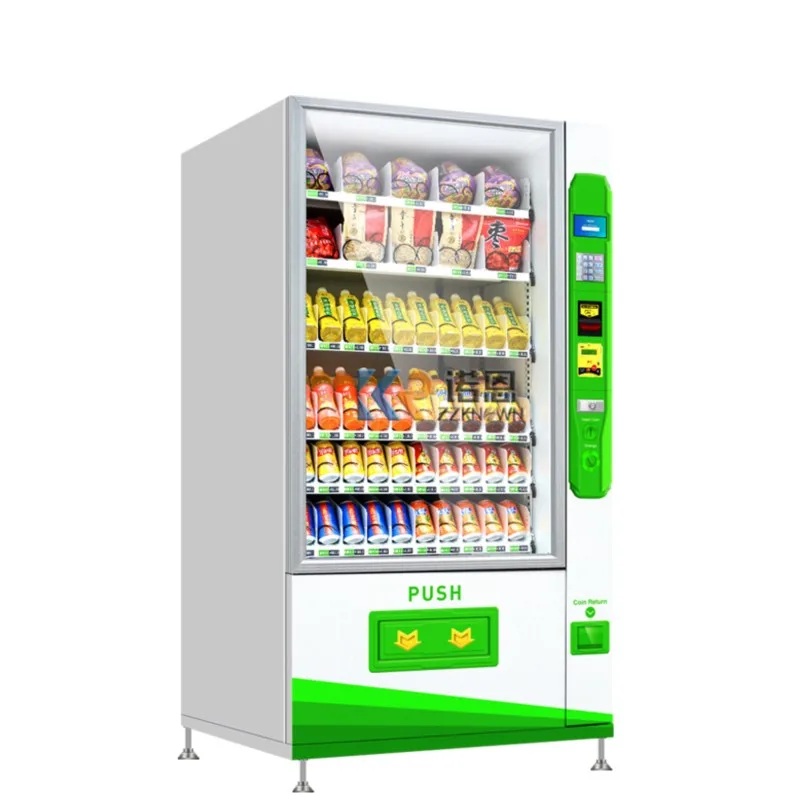 2024 Best Seller Multifunction 5 Inches LCD Screen Food And Snack Combo Vending Machine original 15 inches ltm150xs t01 lcd screen warranty for 1 year