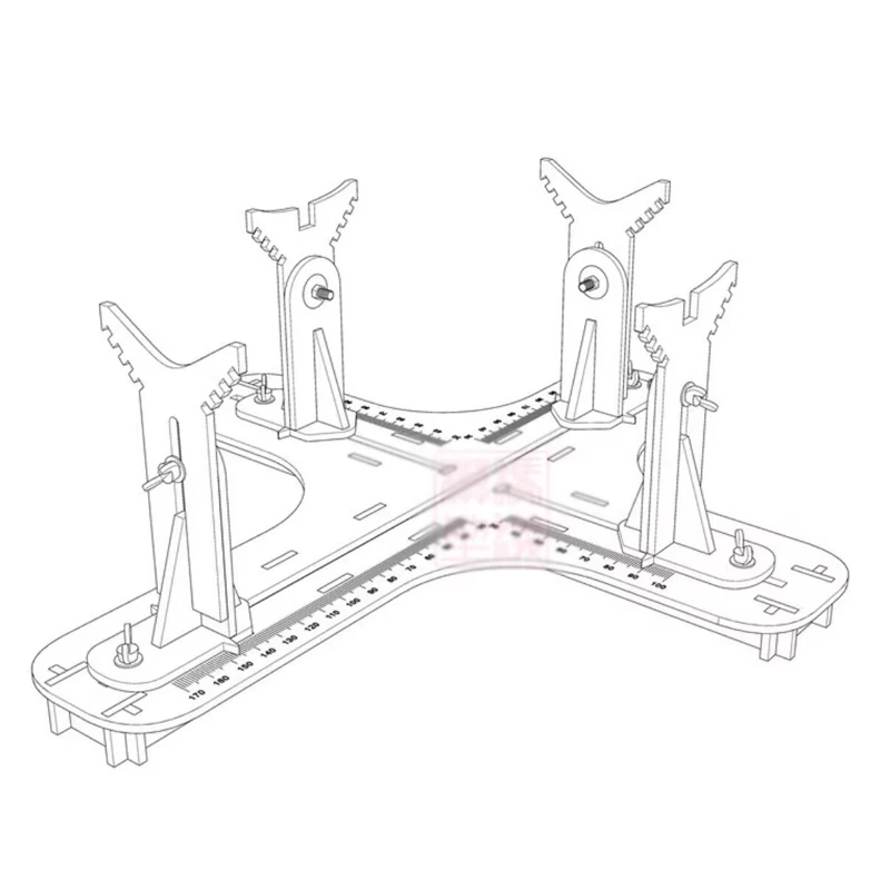 DIY tool belt scale painting display laminate aircraft model assembly bracket support simulation aircraft model building kits airplane model