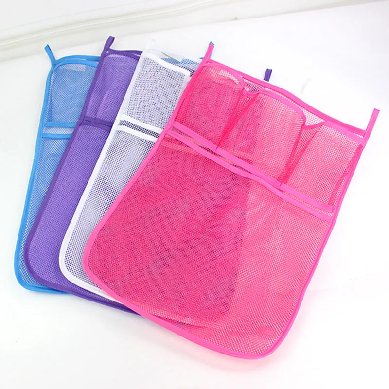 Baby Toy Mesh Bag Bath Bathtub Doll Organizer Suction Bathroom Bath Toy