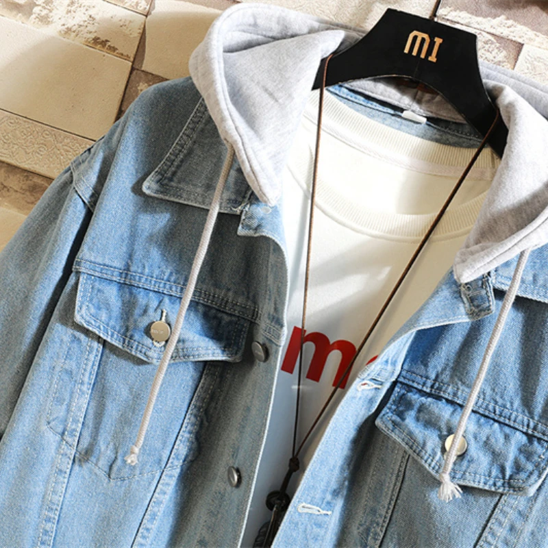 Hoodie/ denim jacket – Reimaginedcustomdesigns