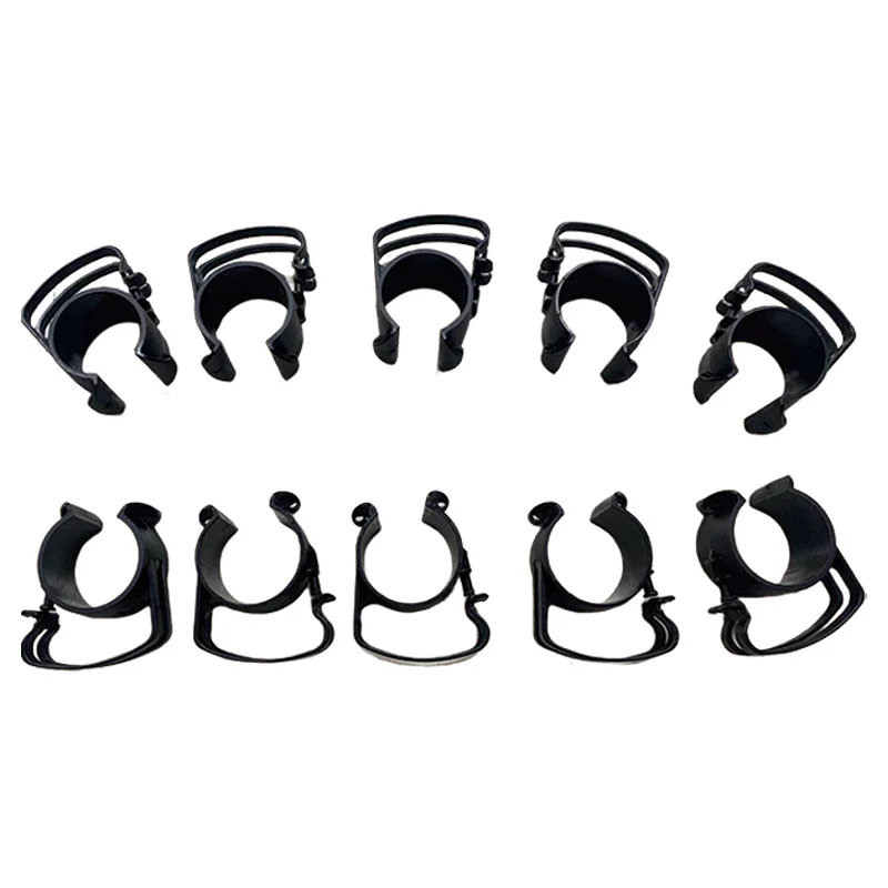 10pcs Wire tube clamp Plastic cable management tool for stage equipment wire