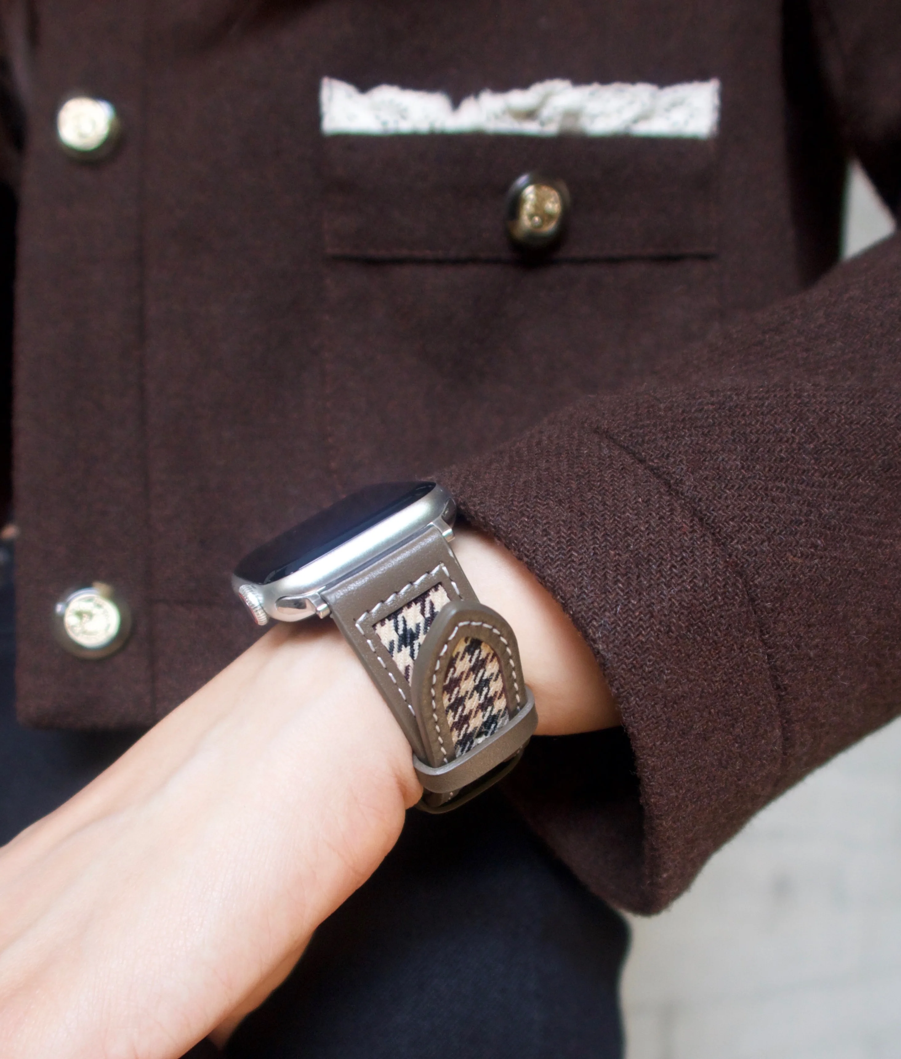 Leather Strap For Apple Watch Band 45mm 41mm 44mm 40mm 42mm 38mm Bracelet Wristband For iWatch series Ultra 8 7 6 5 4 3 SE band