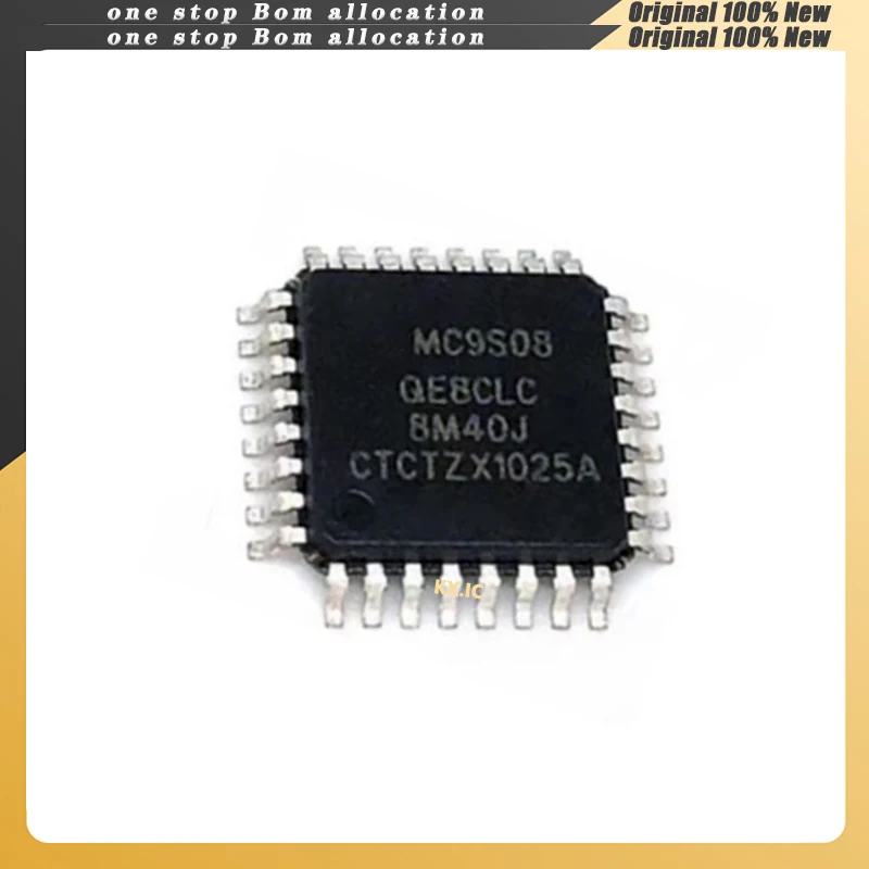 

5PCS/LOT MC9S08QE8CLC MC9S08QE8 9S08E8CLC QFP Stock NEW Original