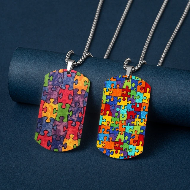Autism Awareness Colorful Puzzle Piece Underwear for Womens