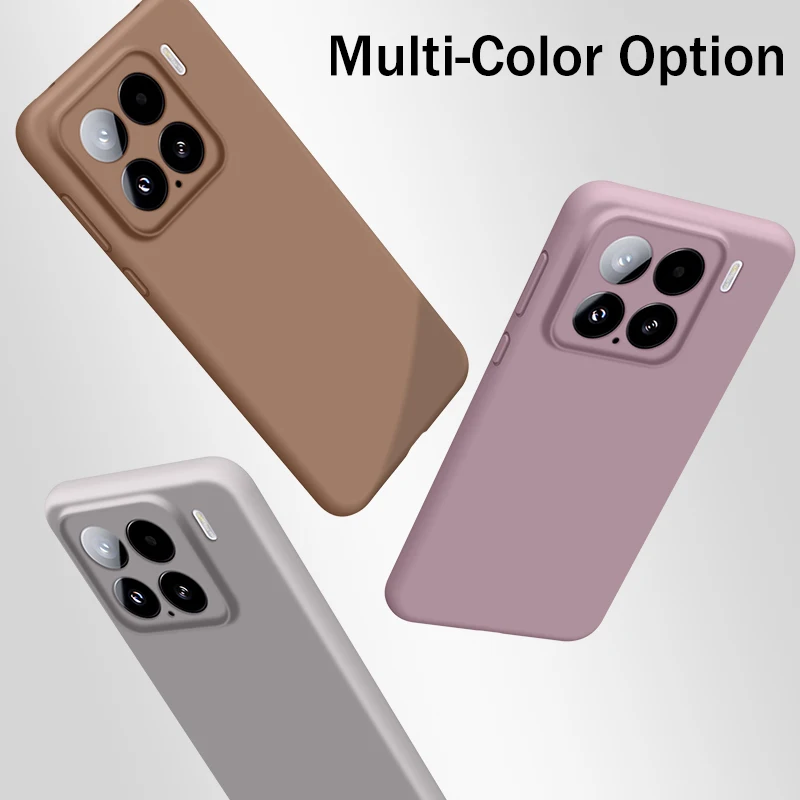 Luxury Liquid Silicone MagSafe-Compatible Matte Soft Magnetic Skin Cover