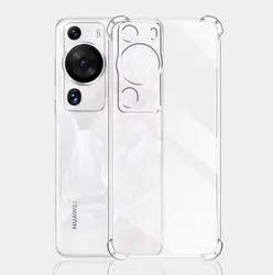 Dustproof Anti-Drop Shockproof Lightweight Soft TPU Phone Case for Transparent (For Huawei P60 Pro)