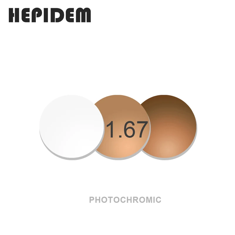 1.56 1.61 1.67 ( -0.50~-8.00 ) Photochromic Optical CR-39 Resin Aspheric Glasses Lenses Myopia Sunglasses Lentes