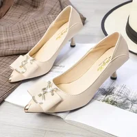 Women Pumps Classic Pointed Toe Patent Leather Heels Women Sexy Office Party High Heels Shoes for Women Wedding Shoes Bride