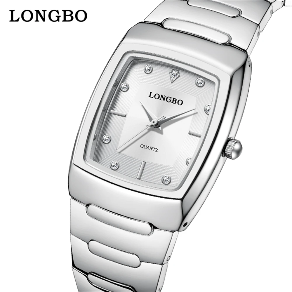 Watches For Couple Luxury Square Quartz Clock Stainless Steel Waterproof Lady Man's Wristwatch Business Watch quartz watch,digital watch,digital wristwatch,fashion couple watches,waterproof wristwatch