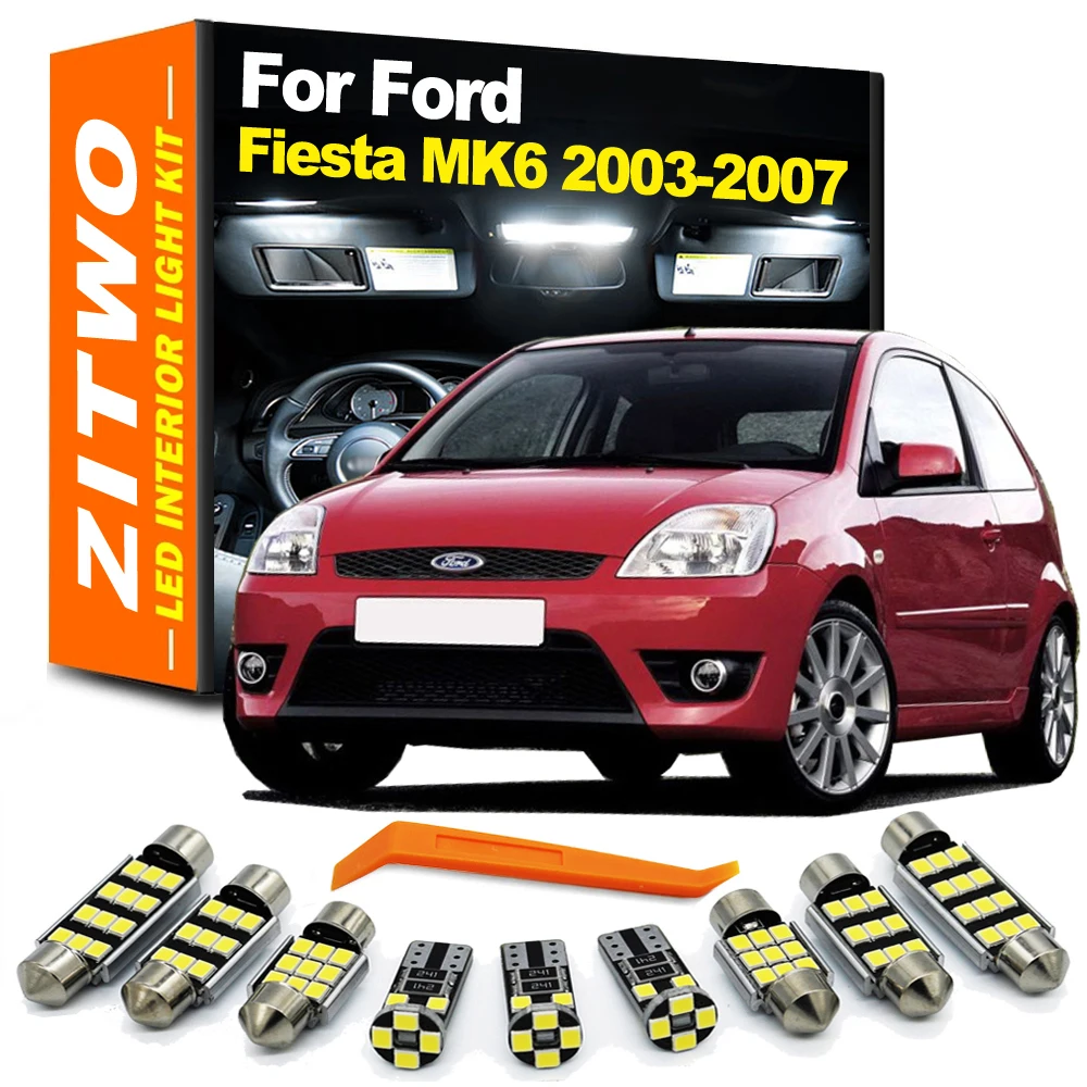 Kit De 14 Bombillas LED Interiores 6000K Mr. Brighton Para Ford F-Series Super Duty 1999-2004
