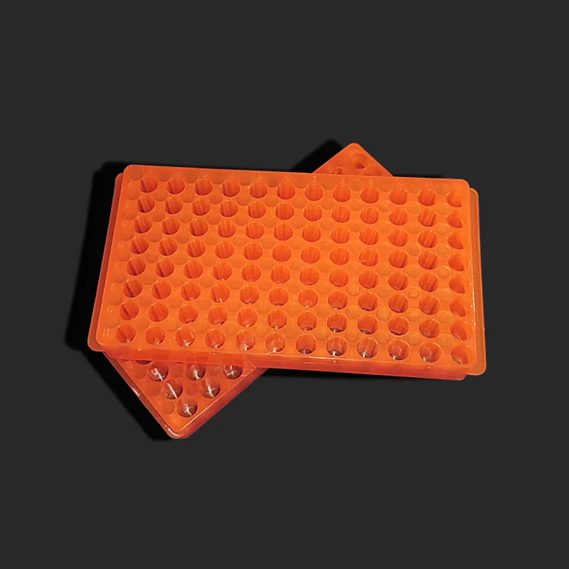 96 Holes Plastic Centrifugal Test Tube Rack Laboratory Test Tubes 0.5ml/1.5ml Centrifuge Vial Tube Support Laboratory Supplies