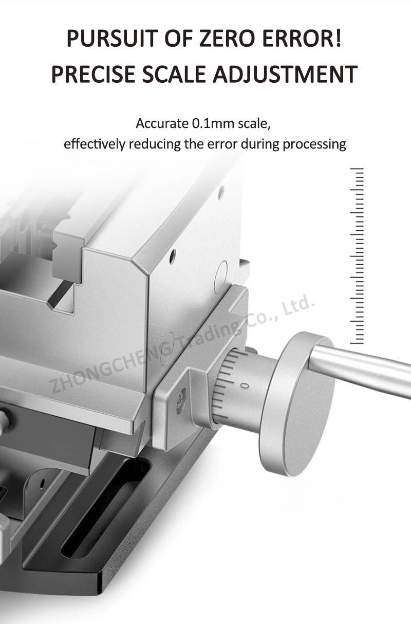 Vise wrench with double fine-tuning Precision Universal Industrial-grade Heavy-d