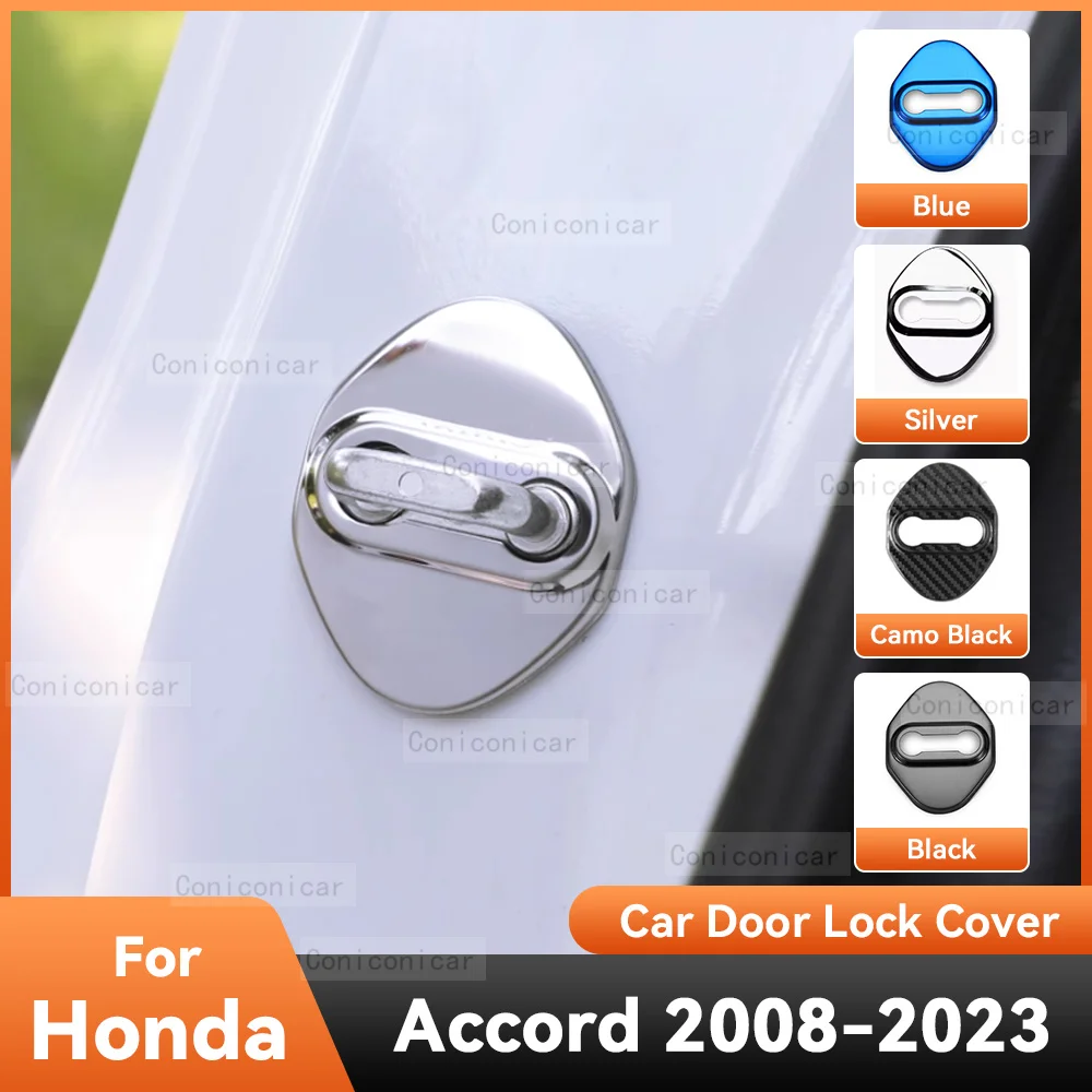 

Аксессуары для автомобильных дверей для HONDA ACCORD 2008-2023 2022, защитная крышка, эмблемы, искусственная защита для украшения из нержавеющей стали