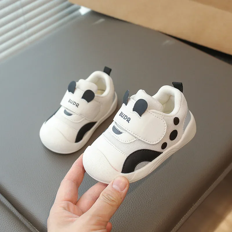 Baby Shoes 2025 Spring Autumn Toddler Sneakers Soft Breathable First Walkers Baby Boy Girl Casual Sport Shoes Blue, Pink, Black 2