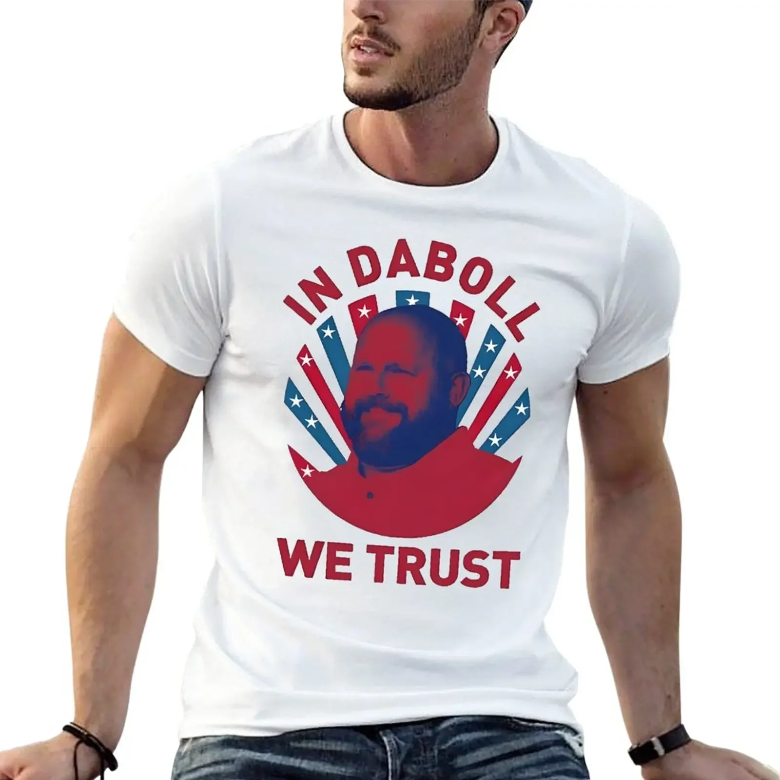 

We Trust Brian Daboll T-Shirt plus size tops graphics mens white t shirts