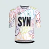 SYN summer Cycling Jersey for Men, MTB Road Bicycle Shirt, Pro Team, Short Sleeve Bike Clothes, High Quality 1