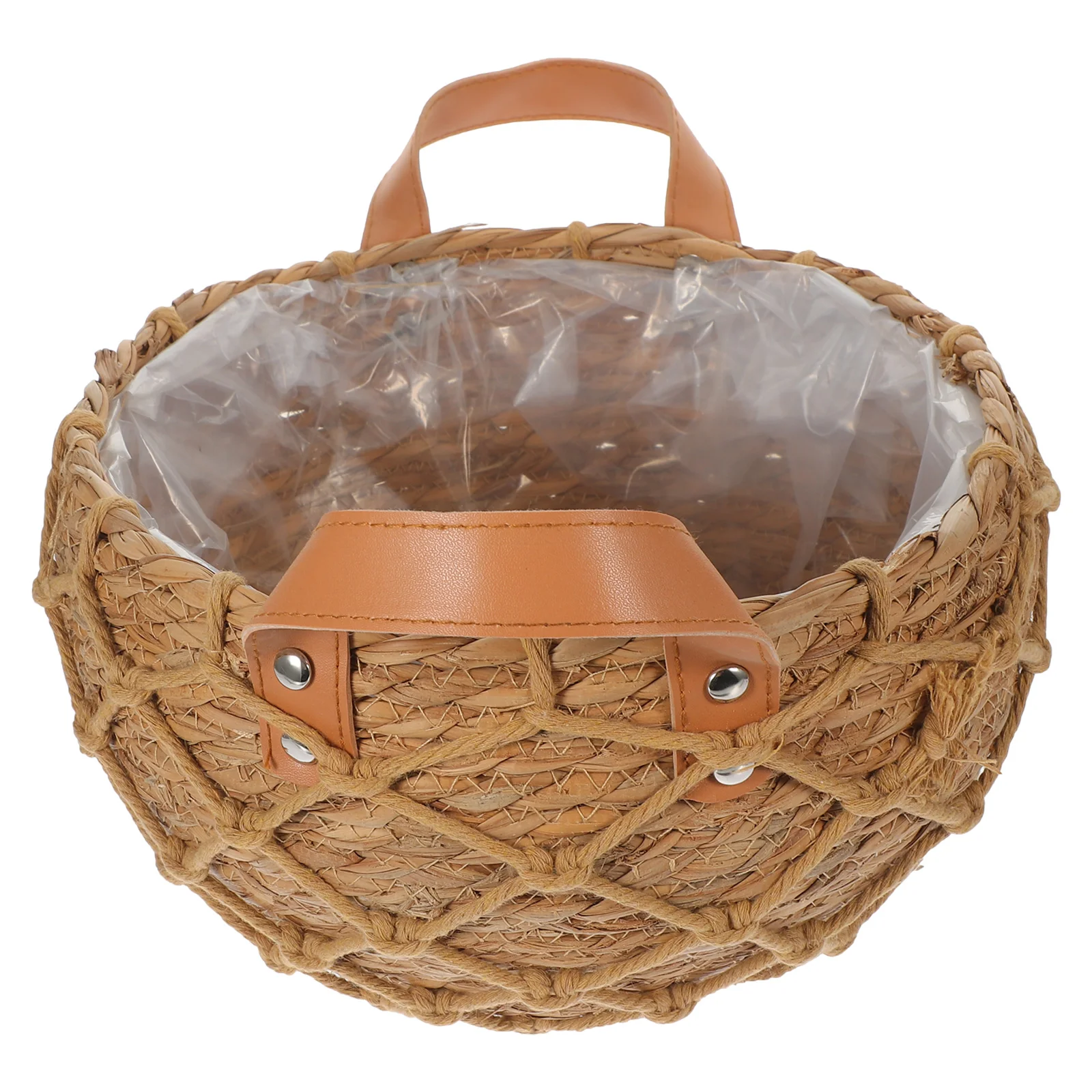 

Rattan Flower Pot Wedding Florals Flowerpot Outdoor Ventures Grass Basket for Storage