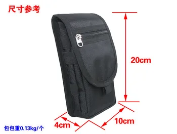 Alternative view of for Unihertz 8849 Tank 2 Pro 8849 Tank 3 Jelly Star Luna Mobile phone wallet flip phone bag wearing a waist belt hanging bag man