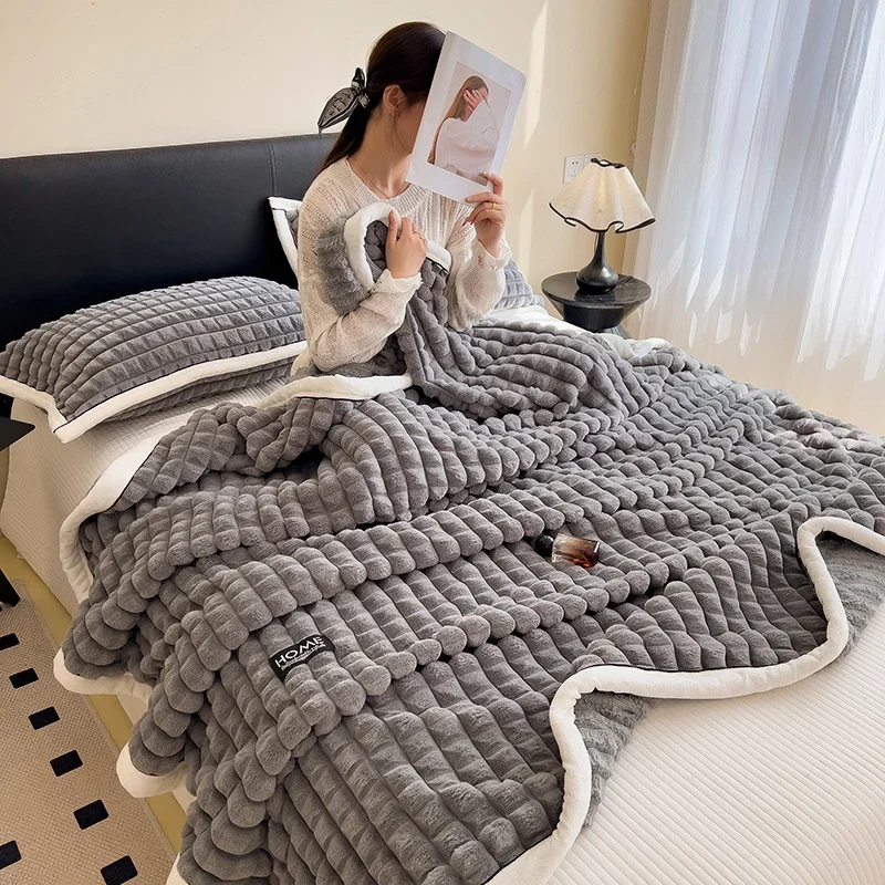 WASART Fleece Throw Blanket Bed Sheet