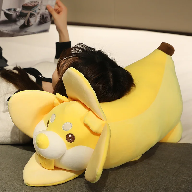 Kawaii Therapy Banana Shiba Inu Plush (40cm)