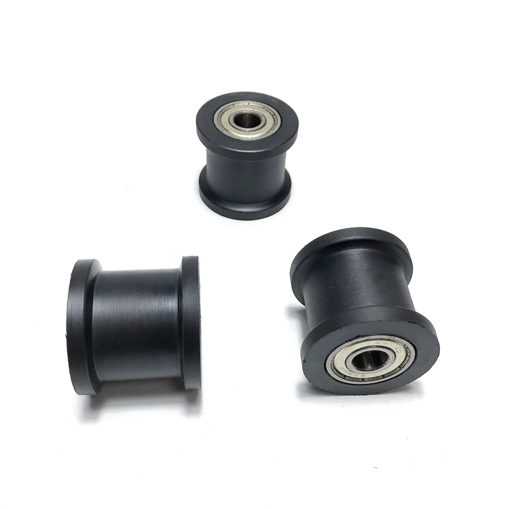 For Abdominal Machine 6000Z Bearing Rollers Black Weight Support Inner Diameter 10mm Large Outer Diameter 39mm