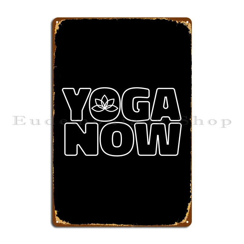 

Yoga Metal Signs Bar Painting Wall Plaque Iron Classic Tin Sign Poster
