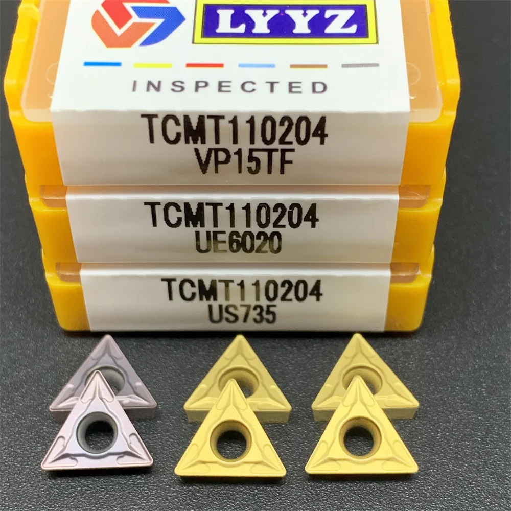 

10PCS TCMT110204 VP15TF/UE6020/US735 Carbide Inserts Internal Turning Tools Cutting Tool CNC Tools Lathe cutter