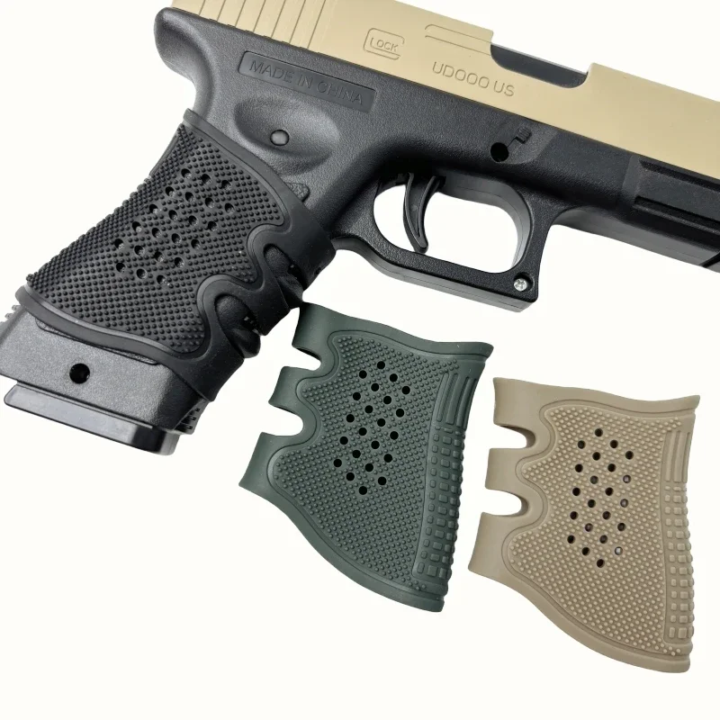 Gun Holster Tactical Rubber Grip Anti Slip for Glock 17 19 etc