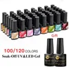 Mtssii 120/60/40/24 Colors Gel Nail Polish Set Semi Permanent Hybrid Gel Varnish Set Base Top Coat Soak Off UV LED Nail Gel Kits 1