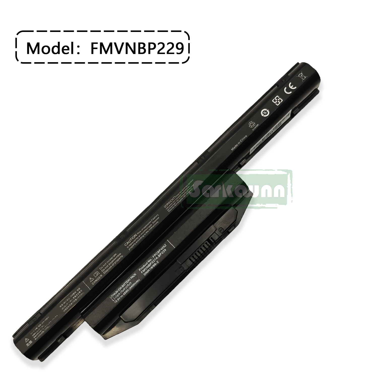 Sarkawnn-laptop Bateria para Laptop Células Fmvnbp231 Fpcbp416 Fpb0311s Fmvnbp227 Fpcbp405 Fmvnbp229a Fmvnbp229 Fpcbp434 - Imagem 2