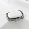 Silicone Soap Dish Self Draining Soap Dish Soap Dish 4 Pcs Soap Holders Bathroom Soap Tray Soap Dish Bar Soap Holder For Shower 3
