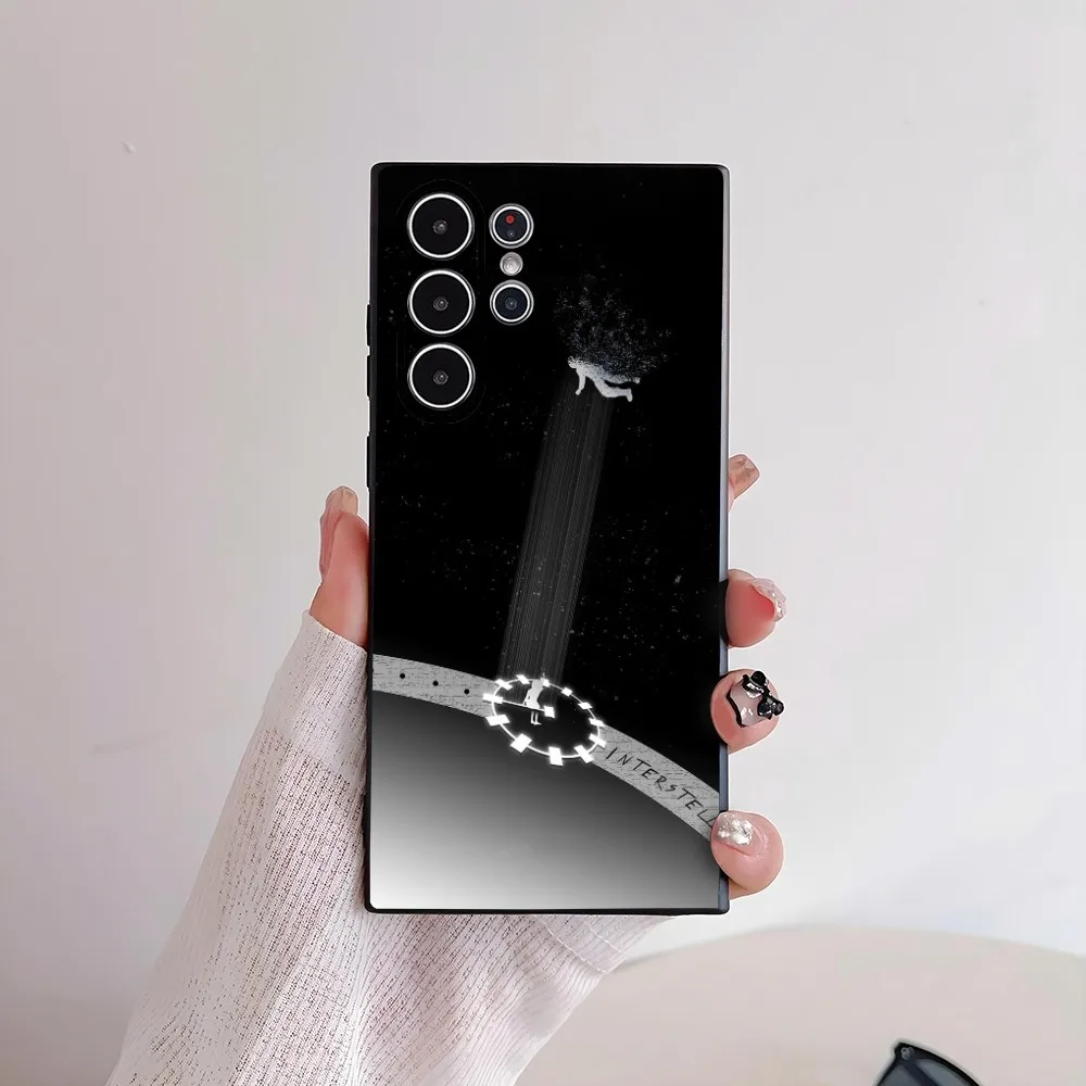 Interstellar Movie Time Frosted Non-Slip Full Soft Phone Case