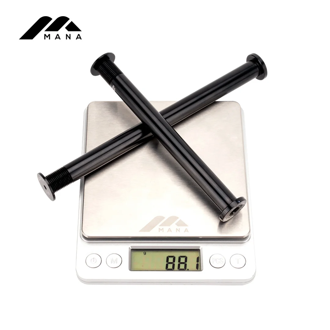 MANA Only 88g Superlight Alloy 7075 Material Thru Axle Quick Release Highway MTB Road Disc Brake Skewer Bicycle Parts MAQR-08