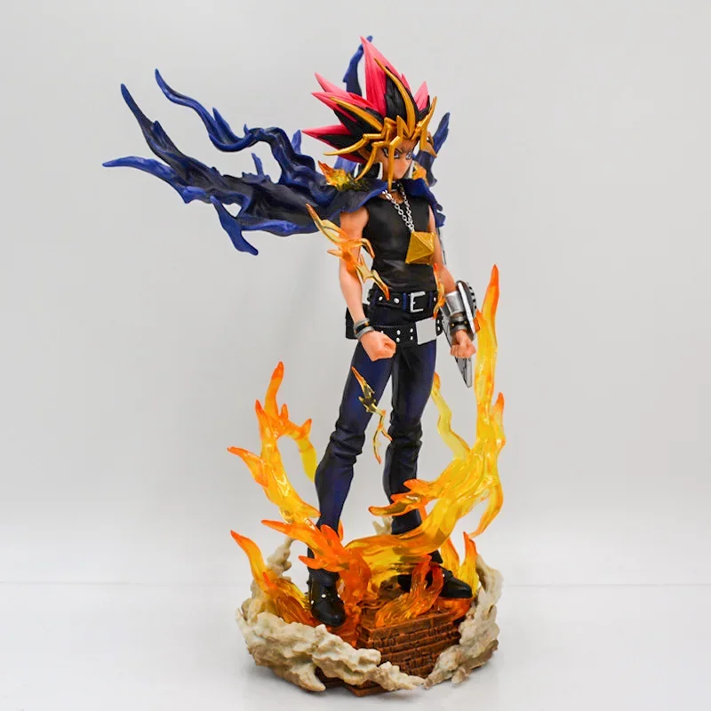 FIGURINE YU GI oh Yugi Muto PVC 28 cm Avec Socle Figurine Collection