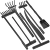 Mini Zen Garden for Desk Sand Rake Set Table Accessories Sandbox Small Rakes Toy 2