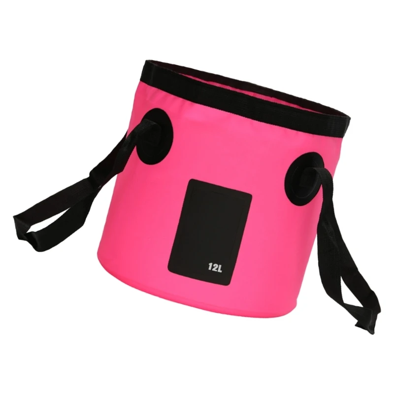Waterproof Water Bags Folding Bucket Portable Outdoor Foldable Bucket Container 5